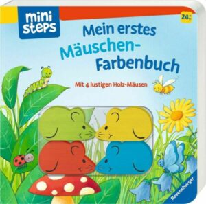 Ministeps: Mein erstes Mäuschen-Farbenbuch