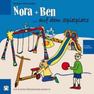 Nora und Ben auf dem Spielplatz