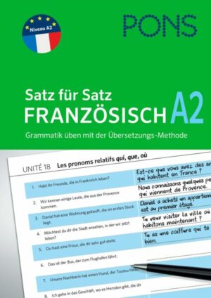 PONS Satz für Satz Französisch A2