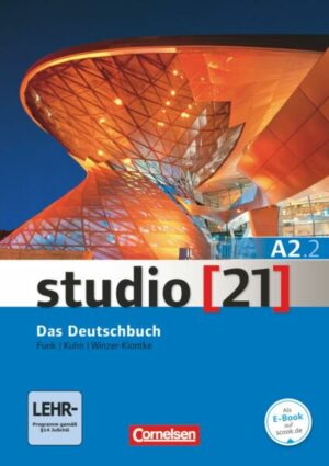 Studio [21] Grundstufe A2: Teilband 2 - Das Deutschbuch (Kurs- und Übungsbuch mit DVD-ROM)