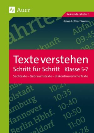 Texte verstehen - Schritt für Schritt