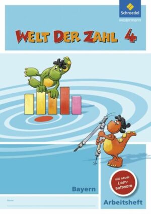 Welt der Zahl 4. Arbeitsheft mit CD-ROM. Bayern